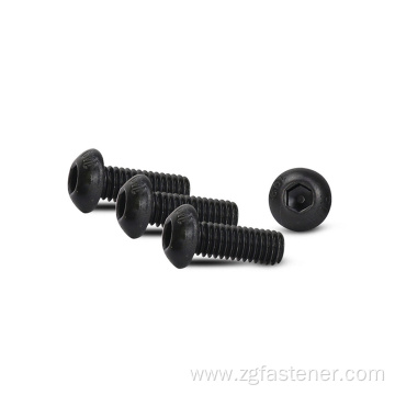 Black Socket screws Carbon steel hex socket screws